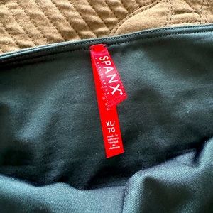 Spanx faux leather leggings!